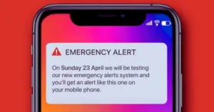 emergency alert test